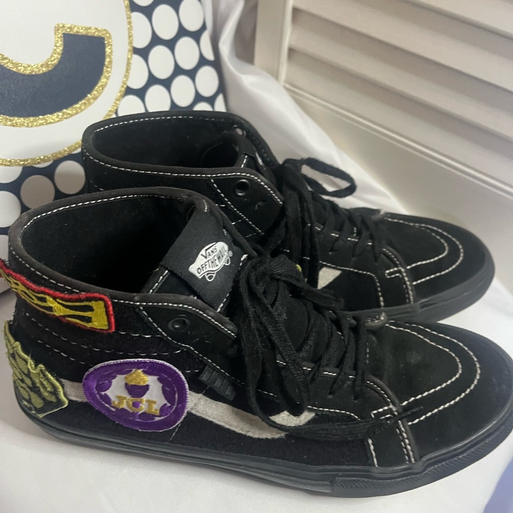 Vans Black High-Top Sneakers